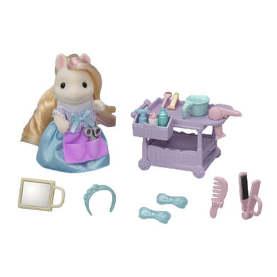 Sylvanian Families ® Pony Hairdresser lekset med figur