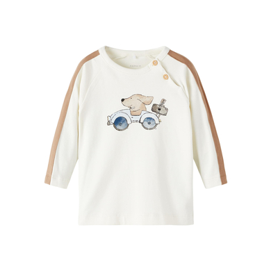 name it Chemise à manches longues Nbmbart Whisper White