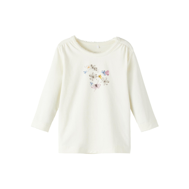 name it Långärmad skjorta Nbf birth a Whisper White