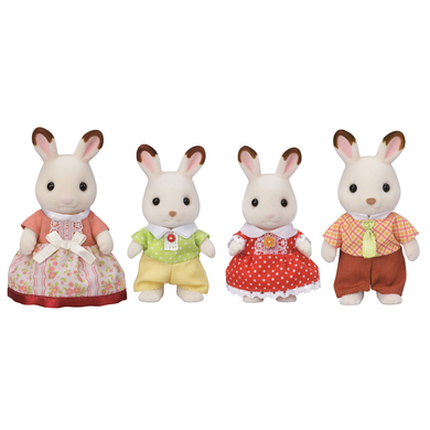 Sylvanian Families® Figurine famille lapin chocolat nouveau 5655