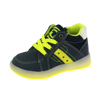 TOM TAILOR Chaussures basses navy-neon yellow