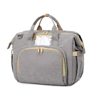 Stella Bag Sac à langer transformable gris