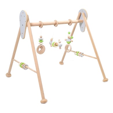 hess gimnasio para bebe apple green madera