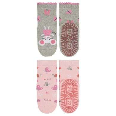 Sterntaler Paillettes Air Double Pack Souris gris clair