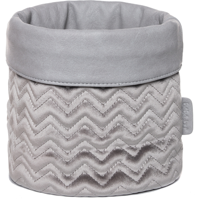 bébé-jou® Panier de rangement Velvet Griffin Grey