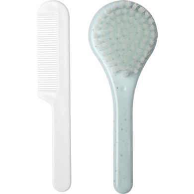 Luma® Babycare Kit peigne et brosse enfant Speckles menthe