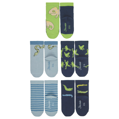Sterntaler Chaussettes de bébé paquet de 5 garçons marine