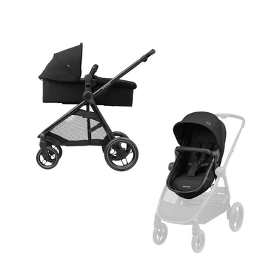 MAXI COSI Barnvagn Zelia 3 Essential Black