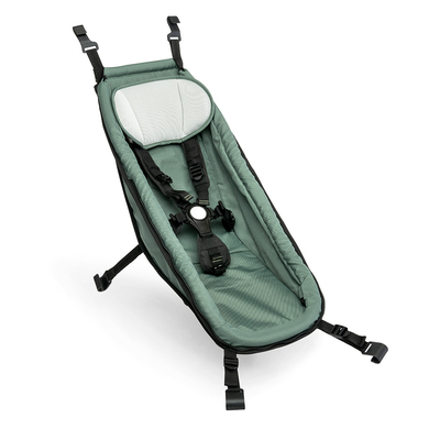 CROOZER Siège bébé pour remorque vélo enfant Jungle green