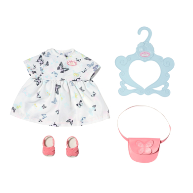 Zapf Creation Robe à papillons pour poupée Baby Annabell® 43 cm