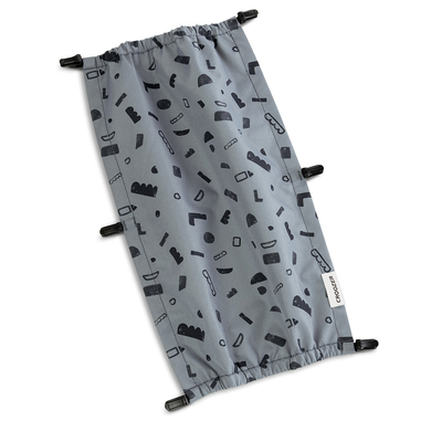 CROOZER Sunshade Blåmønstret for Kid enkeltseter