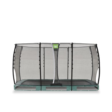 exit cama elastica allure classic suelo 214x366cm verde