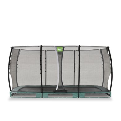 exit cama elastica allure classic suelo 244x427cm verde