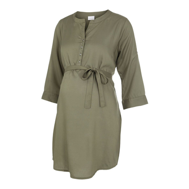 mamalicious Blouse de maternité MLMERCY Dusty Olive