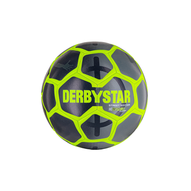 XTREM Toys and Sports - Derbystar STREET SOCCER Football à domicile Gr. 5 jaune fluo