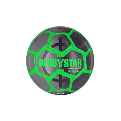 XTREM Toys and Sports Ballon de football Derbystar STREET SOCCER T. 5 vert fluo