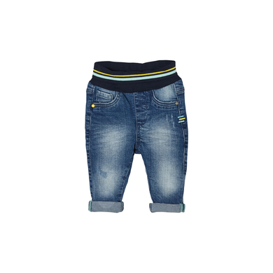 s. Olive r Jeans blå stretchad denim