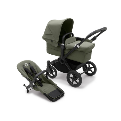 Bilde av Bugaboo Combi Barnevogn Donkey 5 Mono Complete Black / Forest Green