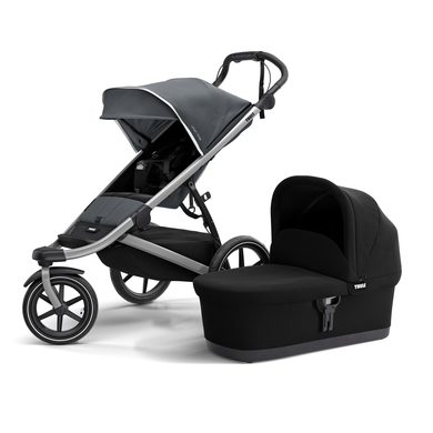 THULE Poussette 3 roues duo combinée 2en1 Urban Glide 2 Dark Shadow