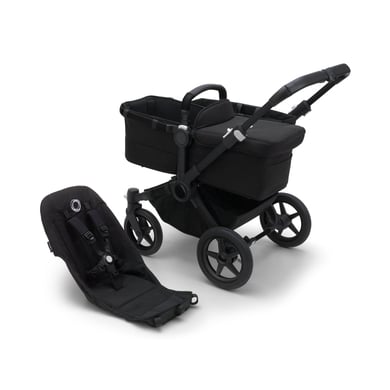 bugaboo Poussette duo combinée 2en1 Donkey 5 Base Black/Black Midnight