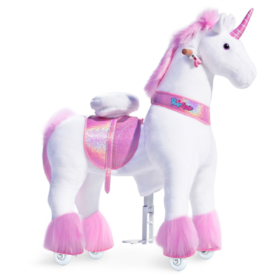 PonyCycle® Cheval à monter enfant Pink Unicorn