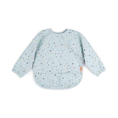 Done by Deer™ Bavoir enfant manches Happy dots bleu