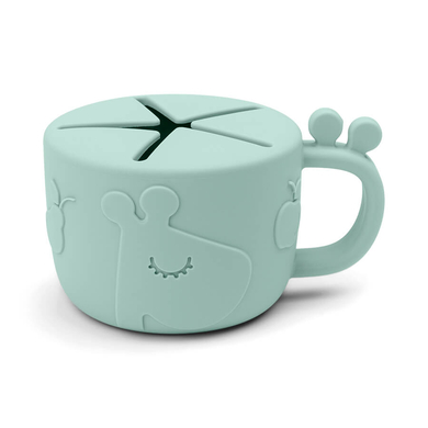 Done by Deer™ Tasse à gouter enfant Peekaboo Raffi bleu
