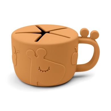 Image of Done by Deer ™ Peekaboo Raffi Snack Cup Giallo senape059