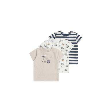 Image of Hust & Claire T-shirt Asmo Ivory confezione da 3 pezzi059