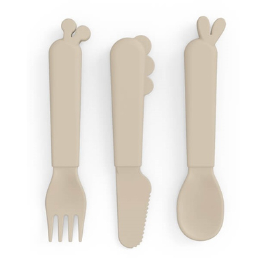 Done by Deer™ Couverts enfant Kiddish Deer friends sable