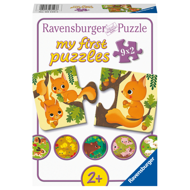 Levně Ravensburger My first puzzle - Zvířata a jejich děti