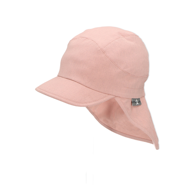 Sterntaler Casquette avec protection de nuque rose tendre