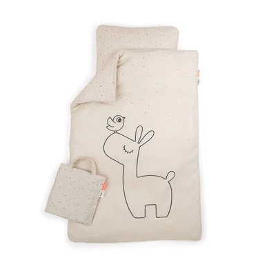 Done by Deer™ Parure de lit enfant Lalee sable 100x140 cm