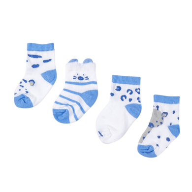 Mayoral Set 4 sokken blauw