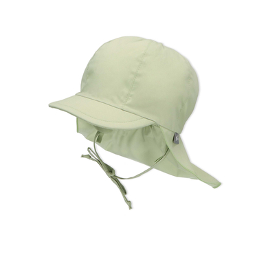 Sterntaler Casquette avec protection du cou vert