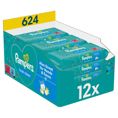 Image of Pampers Salviette umide Fresh Clean 624 salviette (12 x 52 pezzi)059