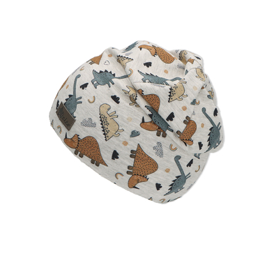 Sterntaler Bonnet Slouch Dinos argenté