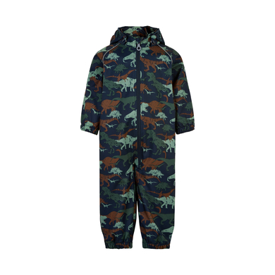 Minymo Softshell Suit Aop Blue Night