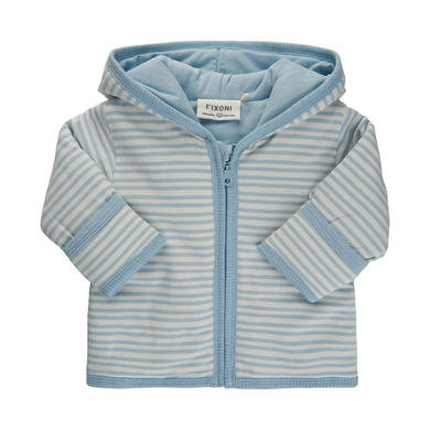 Fixoni Veste avec doublure bleu céleste