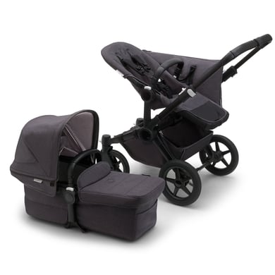 Bilde av Bugaboo Combi Barnevogn Donkey 5 Mineral Mono Complete Black / Washed Black