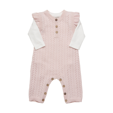 Fixoni Pippi Set Lichaam & Gebreide Romper GOTS Gecertificeerd Magano Calciet