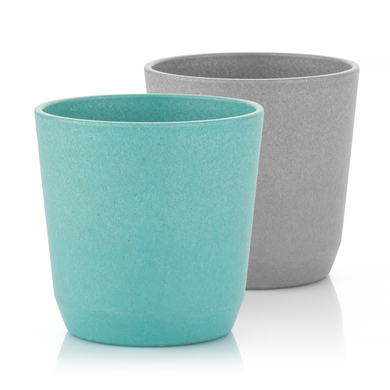 reer Tasse enfant Growing bleu/gris lot de 2