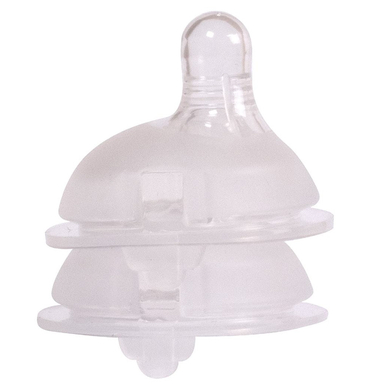 Filibabba Tétines pour biberon dès 6 mois silicone lot de 2