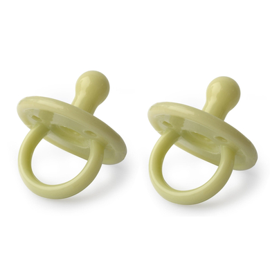 Filibabba Sucette silicone dès 0 mois Pistachio, lot de 2