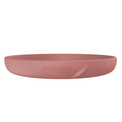 everyday Baby Assiette enfant silicone, nature red