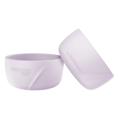 everyday Baby Bol enfant silicone light lavender lot de 2