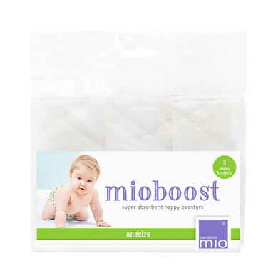 Bambino Mio Insert absorbant booster mioboost classique blanc, lot de 3