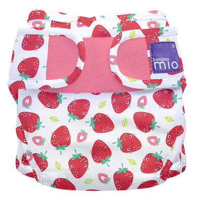 Bilde av Bambino Mio Bleieoverbukse Mioduo, Forfriskende Jordbær, Størrelse 1 (<9kg)