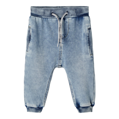 name it Träningsbyxor Nbmbundo Light Blå Denim