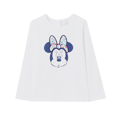 Image of OVS Maglia a maniche lunghe Minnie - bianco059